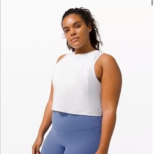 Lululemon Sculpt Cropped Tank Top